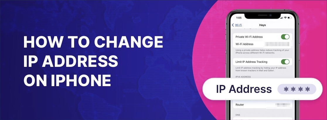 如何在2025年更改iPhone上的IP地址