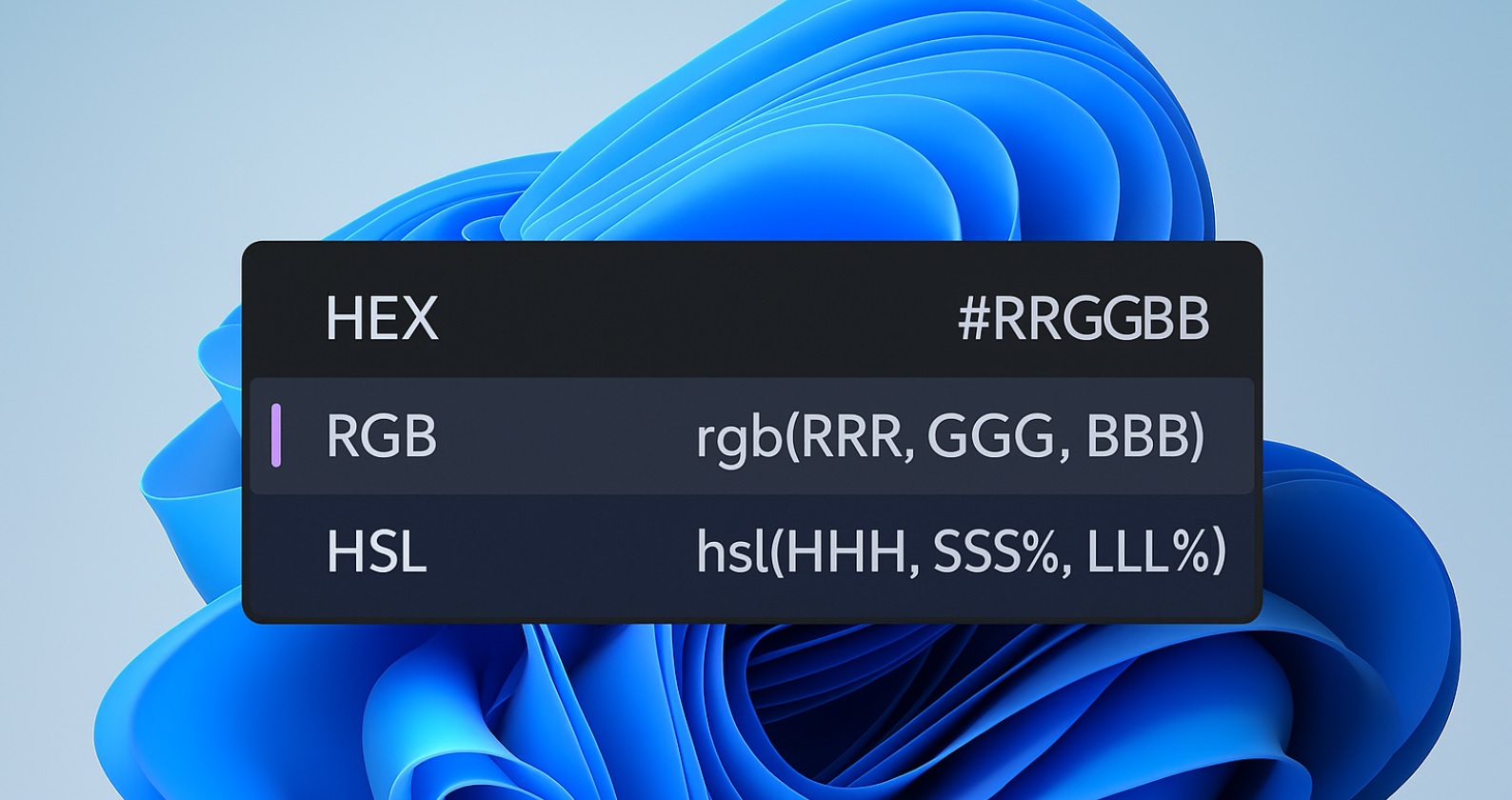 Windows 11正在为设计师提供内置彩色选择器工具