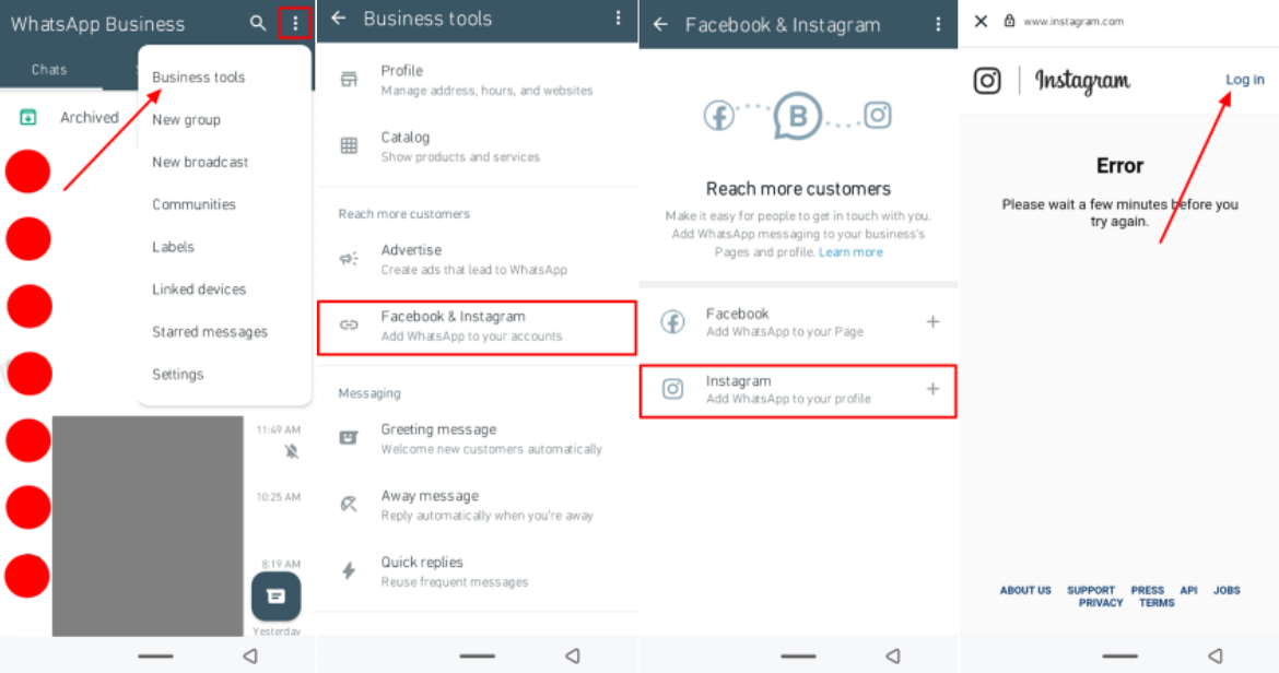[最佳方法]如何在Instagram 2025上创建WhatsApp链接