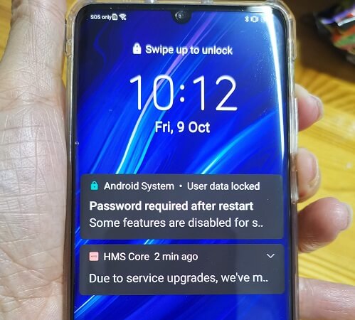 Android系統：用戶數據鎖定？修復華為