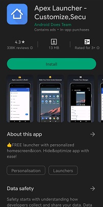如何使用Apex Launcher APK绕过Google帐户或PIN验证