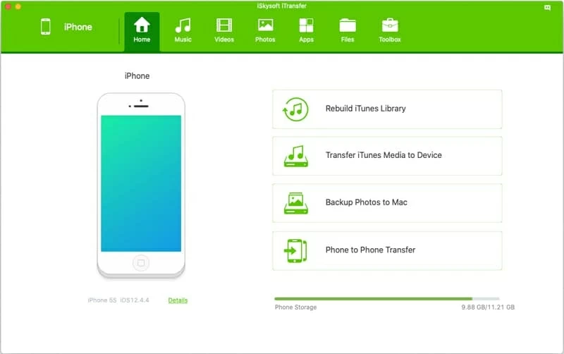 如何将歌曲从iPhone SE转移到iMac