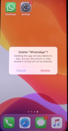 如果我删除/卸载WhatsApp应用程序会发生什么情况