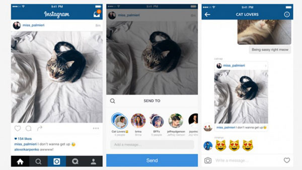 通過電話/PC在Instagram上引導消息的提示