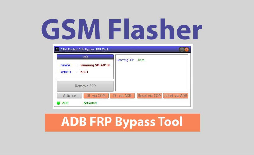 GSM Flasher ADB旁通FRP工具：最新评论和替代方案