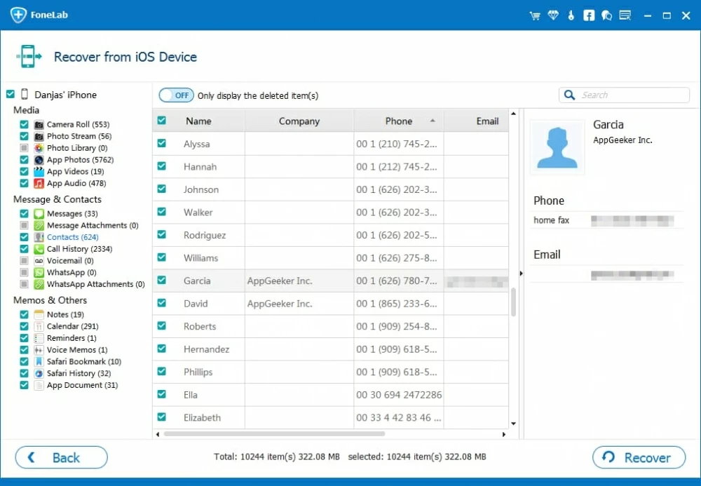 如何恢復電話號碼（iPhone＆Android）