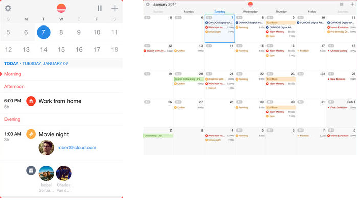iPhone，iPad或iPod touch的最佳日历应用