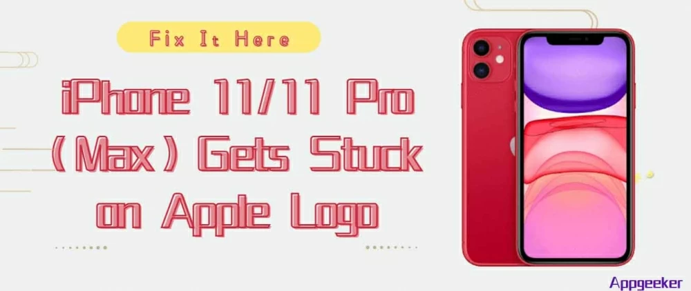 將iPhone 11卡在Apple徽標上時修復iPhone 11的5種方法