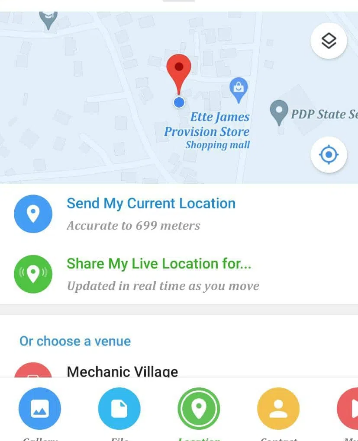 想在电报上分享您的位置吗？这就是方法！