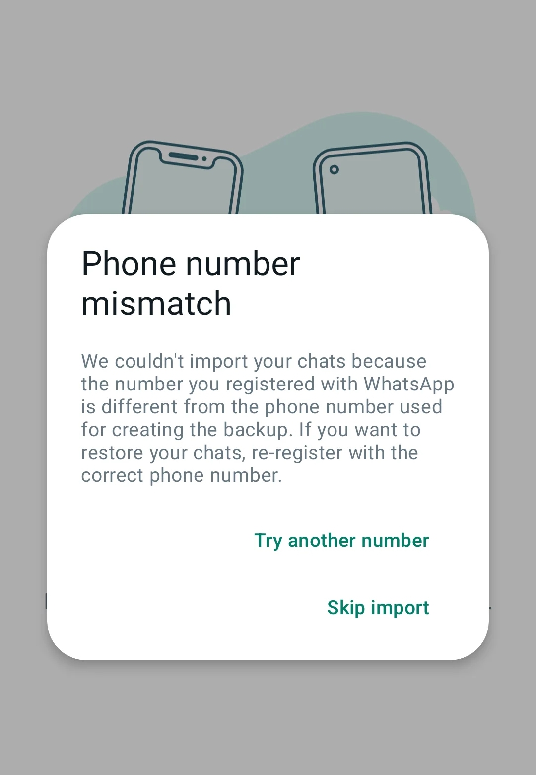 找出如何解决电话号码不匹配WhatsApp问题