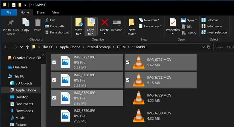 如何无缝将照片从iPhone传输到Windows 10计算机