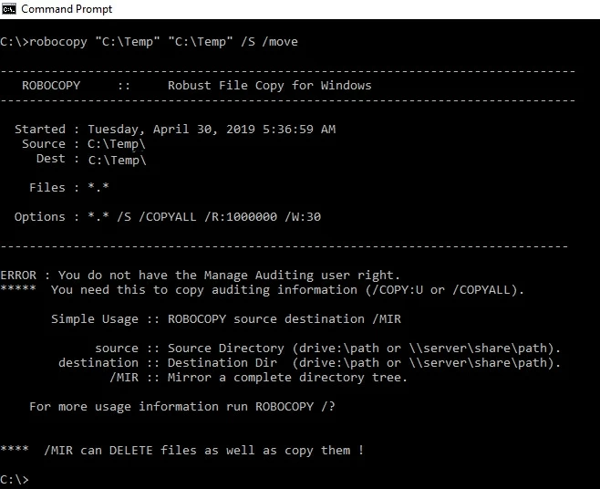 我如何在Windows中找到所有空文件夾並將其刪除