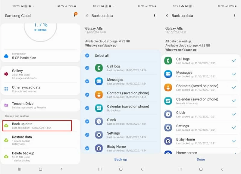在出厂重置之前，我该如何备份三星星系