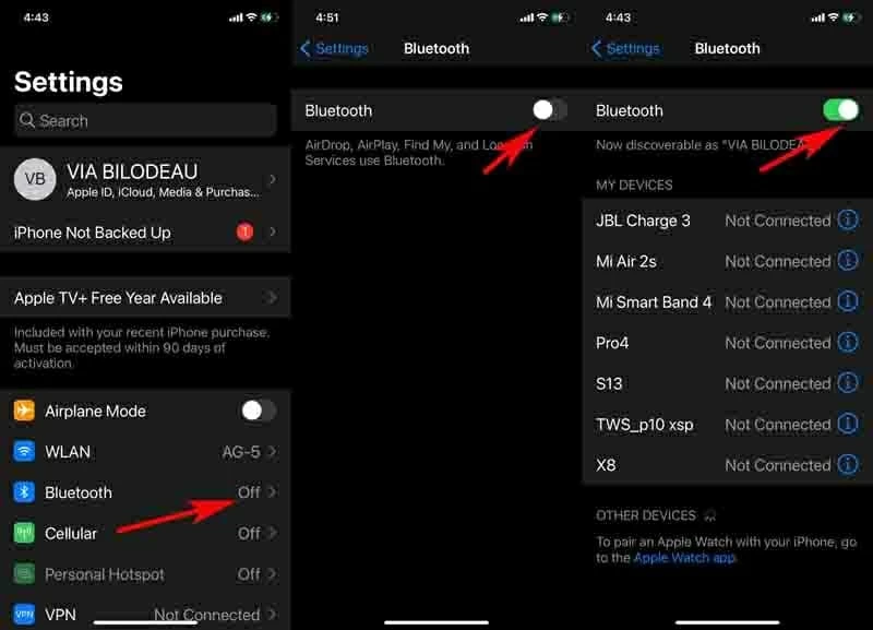 如何修復無法連接到藍牙的iPhone