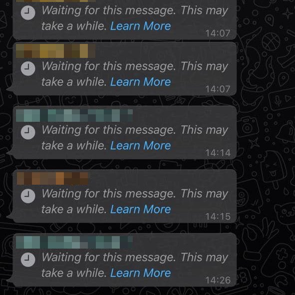 等待此消息，這可能需要一段時間？在這裡回答！