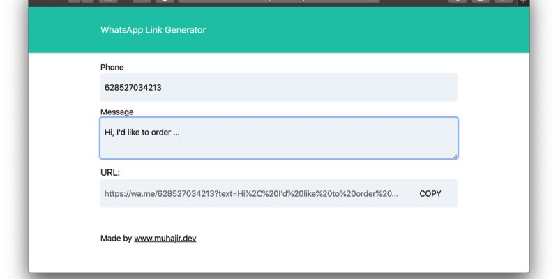 WhatsApp鏈接生成器評論和提示