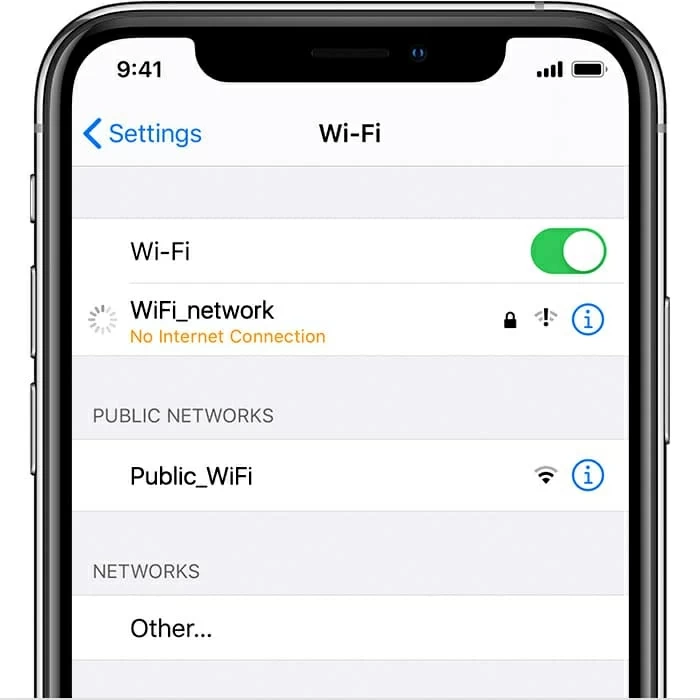 如果您的iPhone无法连接到Internet网络，则将其解决问题的12个提示