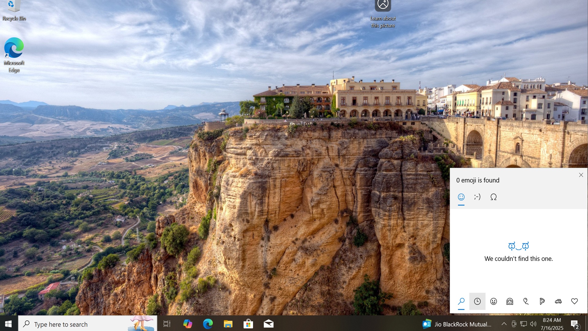 微软确认Windows 10 KB5062554断开表情符号Picker的搜索功能