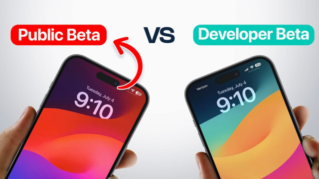 iOS 26公共与开发人员Beta：选择和升级/降级选项