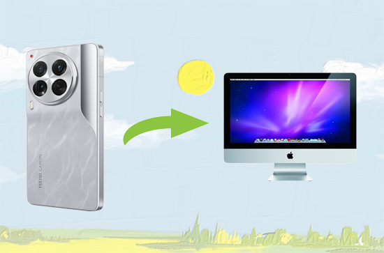4个智能解决方案到TECNO到Mac传输[USB/WiFi连接]