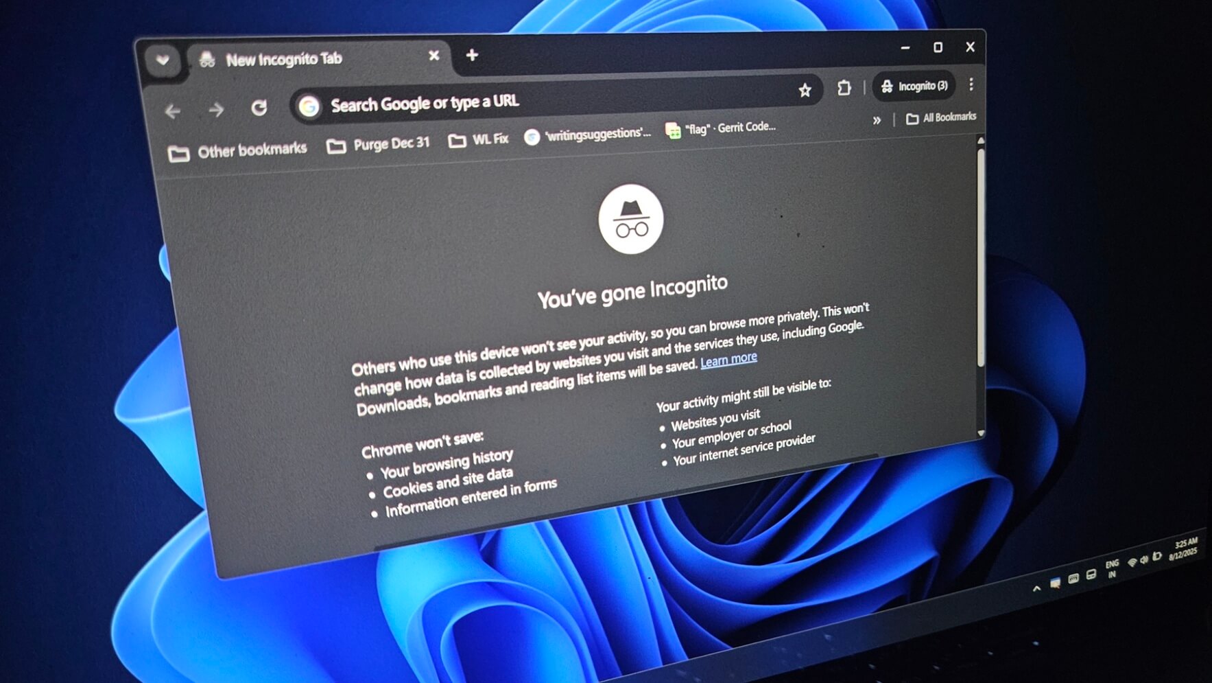 Google测试Windows 11上Chrome Incognito中的Safari风格脚本阻塞用于私人浏览