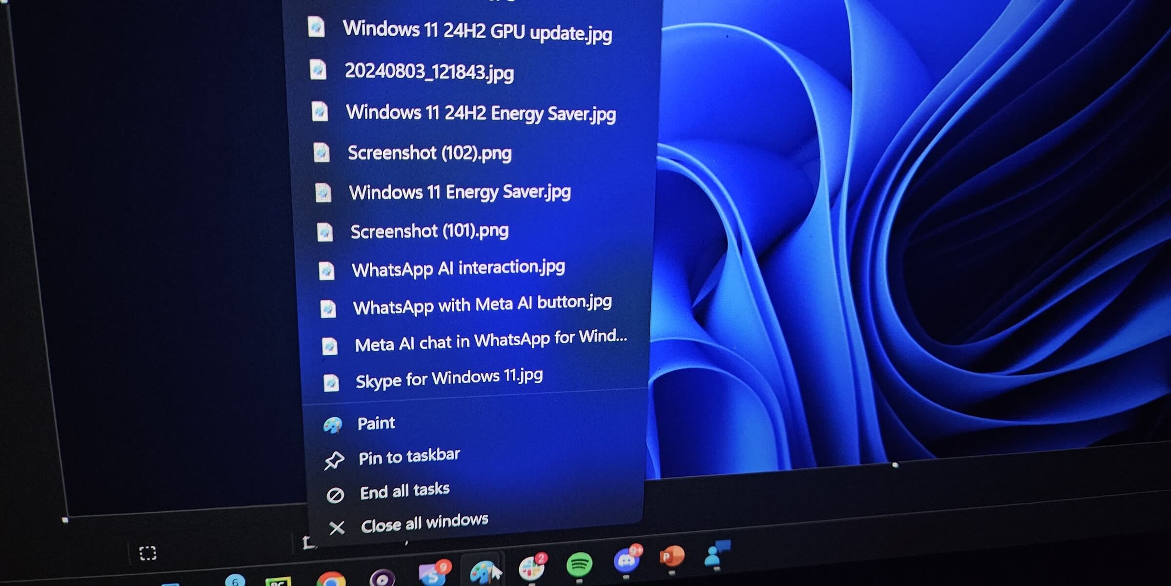 Windows 11是测试任务栏同伴，它可能是另一个AI功能