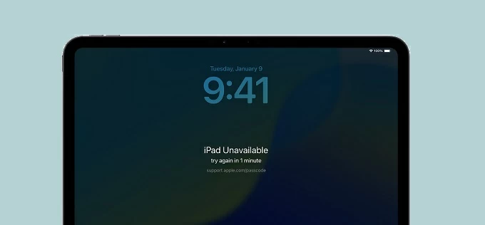 iPad不可用，没有忘记密码选项。为什么以及如何解锁iPad
