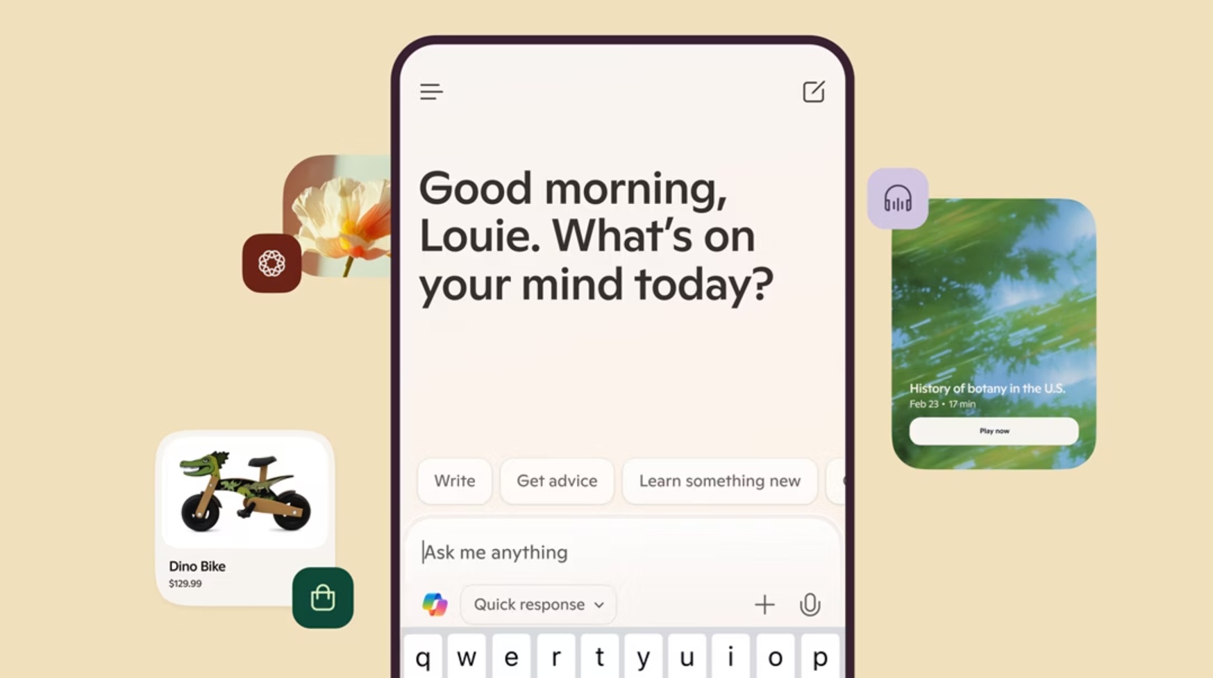 Android 版 Microsoft Copilot 与 Gemini Live 较量，推出“共享屏幕”功能
