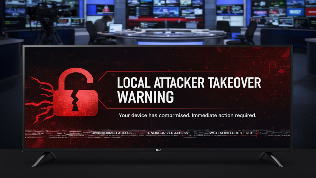 LG WebOS 漏洞让本地攻击者接管智能电视