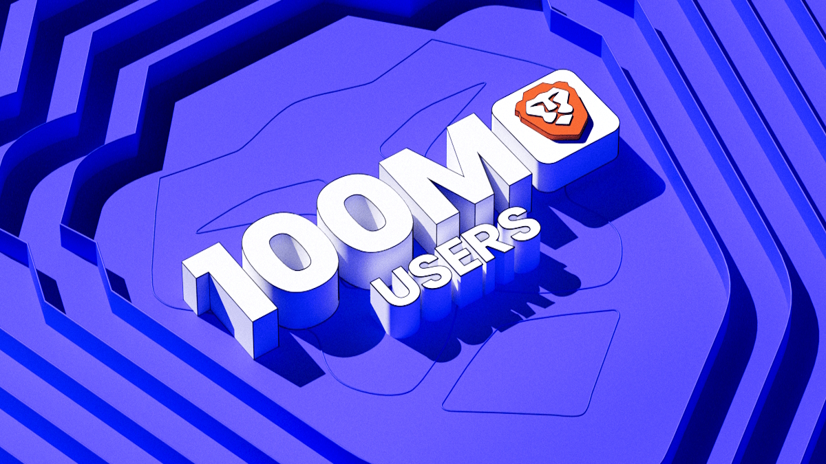 勇敢的浏览器每月超过1亿个用户