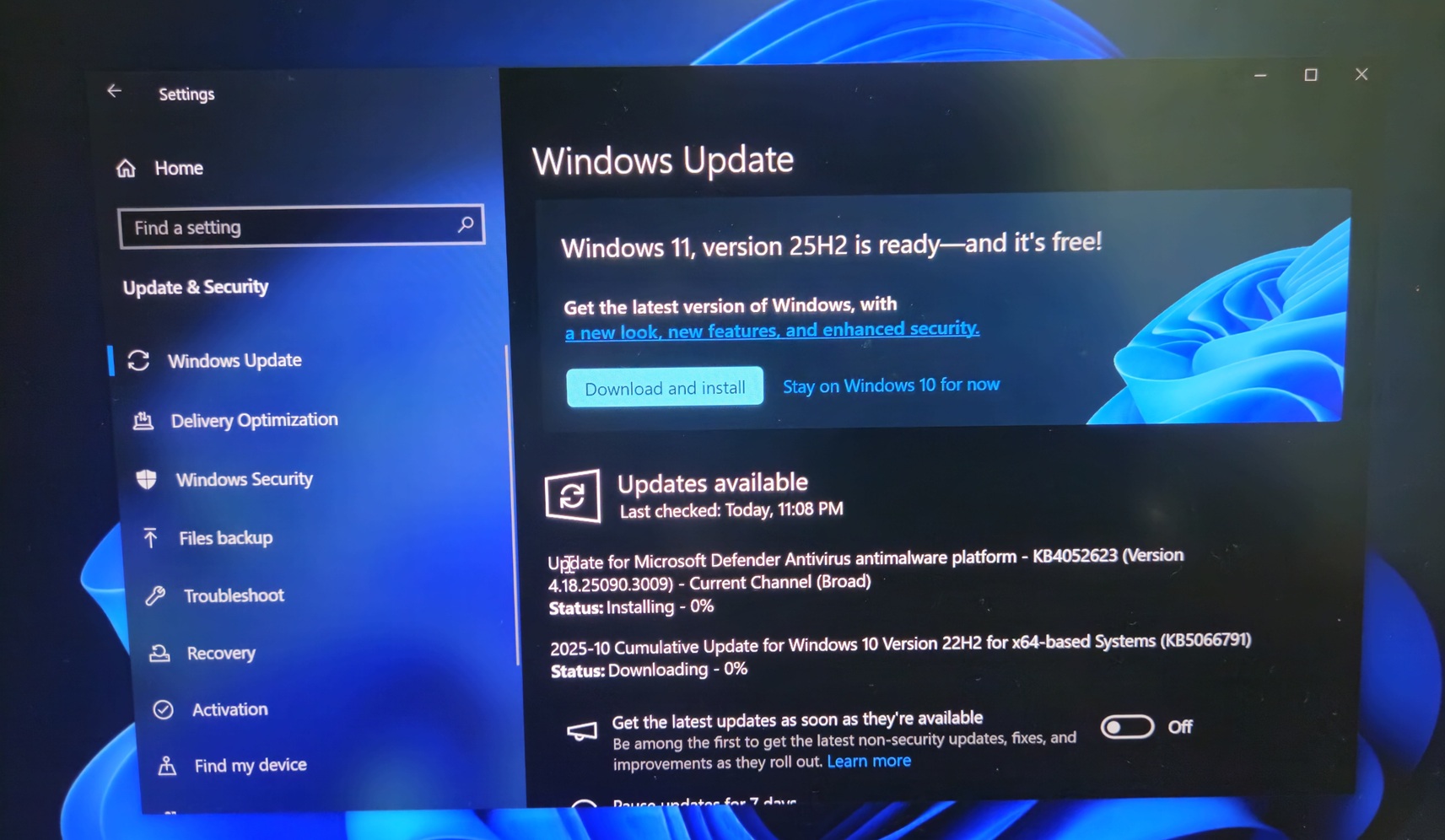 Windows 10现已直接升级到Windows 11 25H2，微软大力宣传人工智能驱动的生产力
