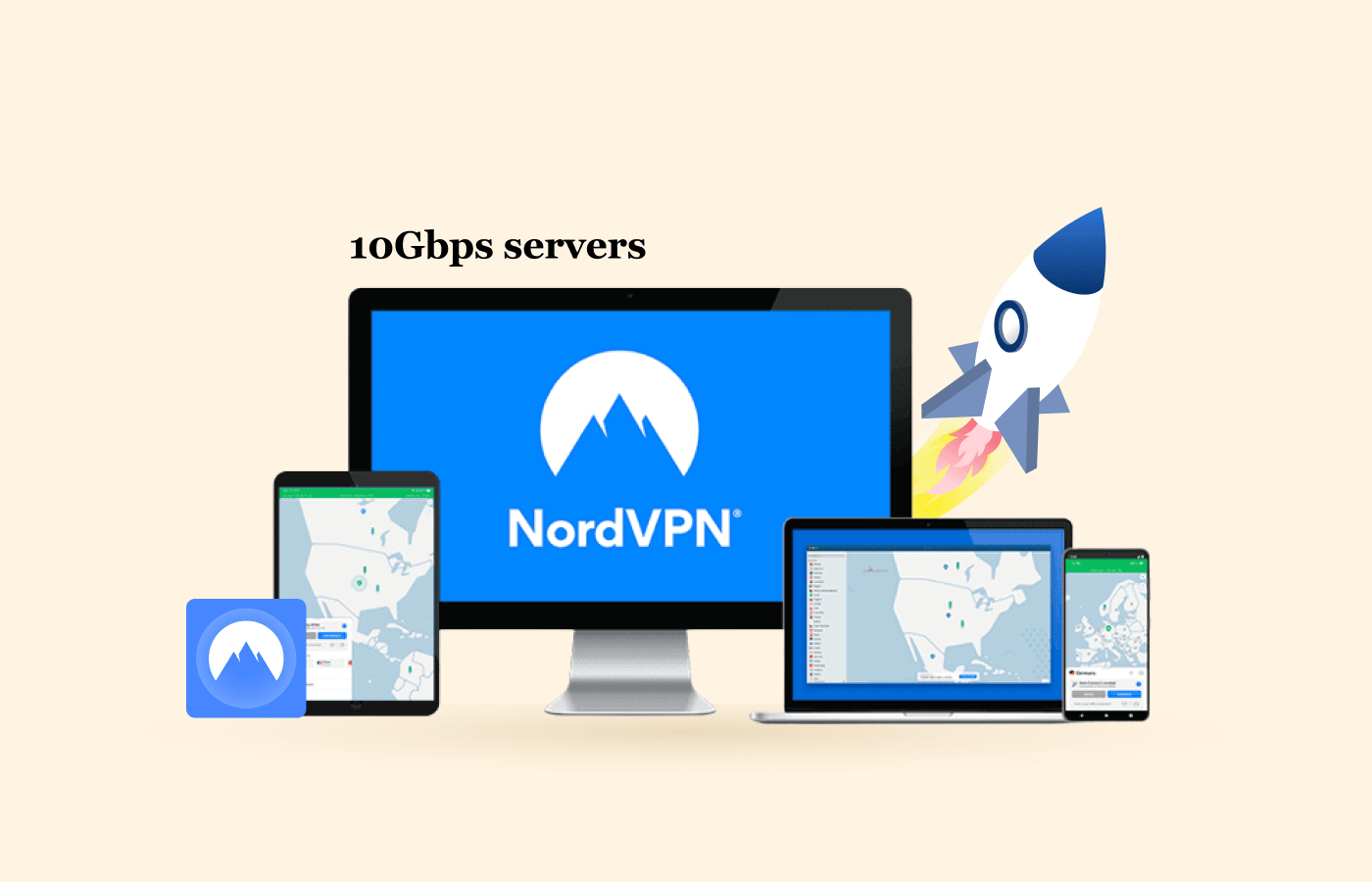 NORDVPN隨著最新的10GBPS服務器加速升級