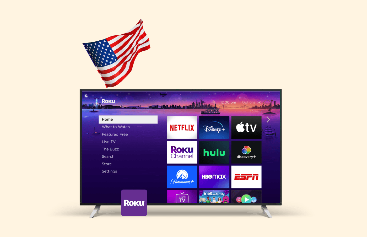 如何在2024年在美国以外的Roku频道观看