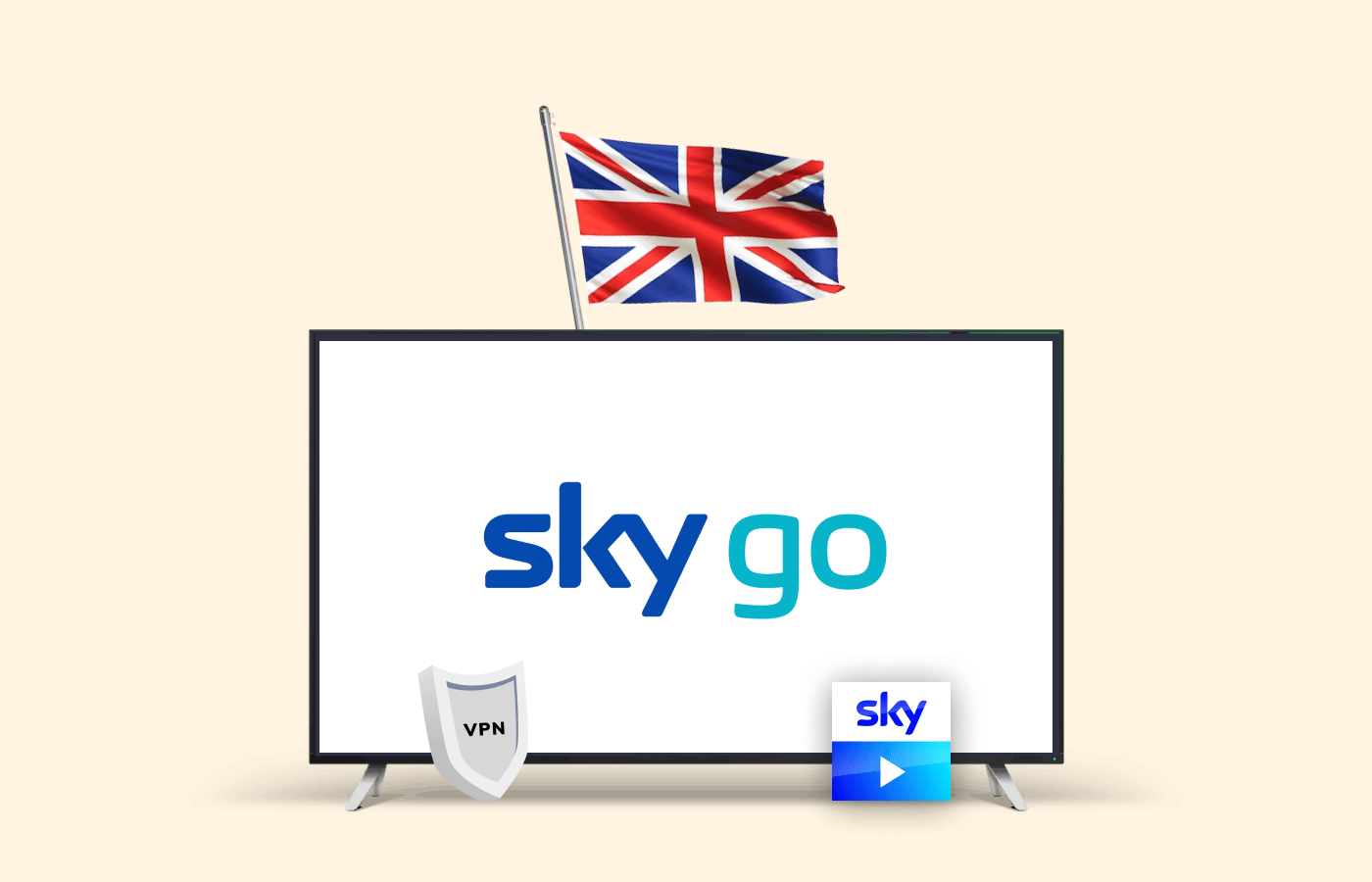 如何在2024年与VPN一起观看Sky Go Go Po Go Gofice（英国以外）