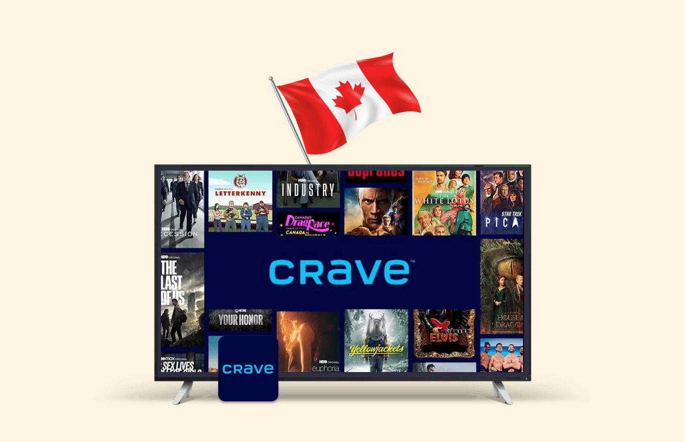 如何在加拿大郊外观看Crave TV（轻松2024年指南）