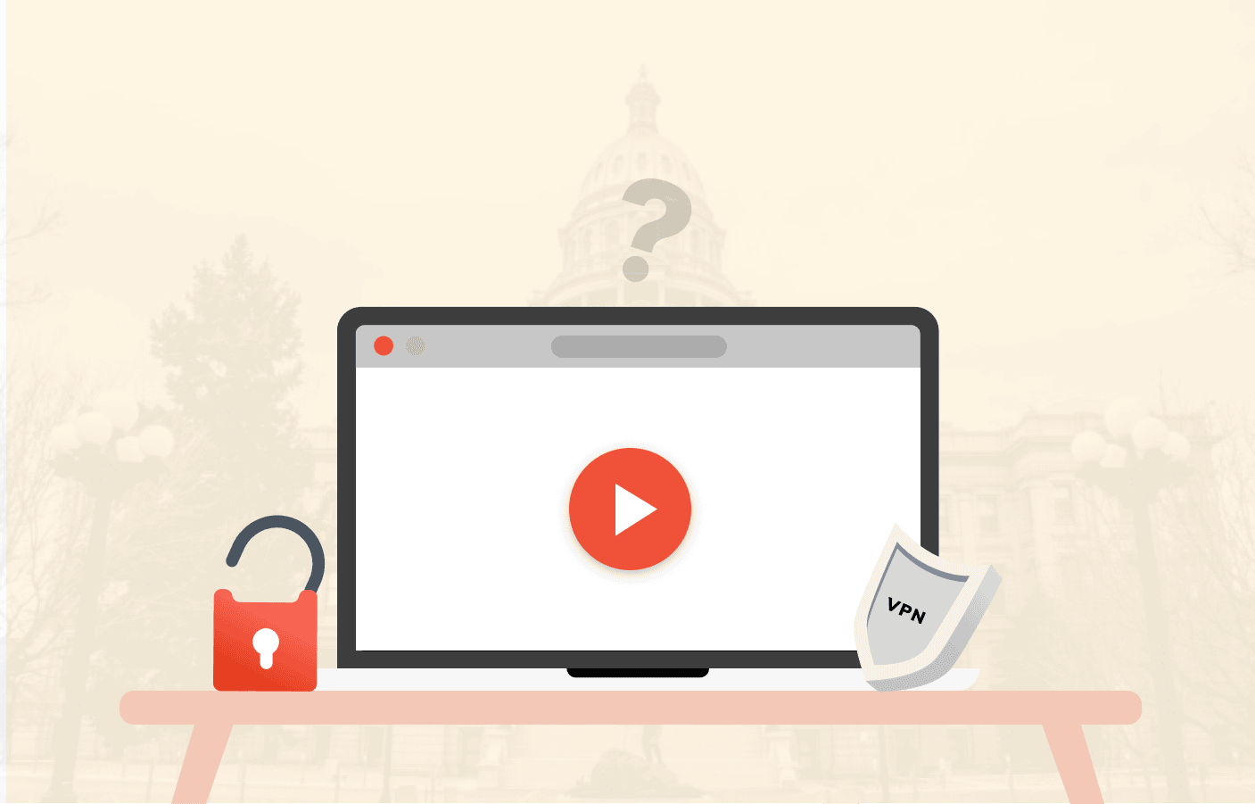 VPN合法流式傳輸嗎?