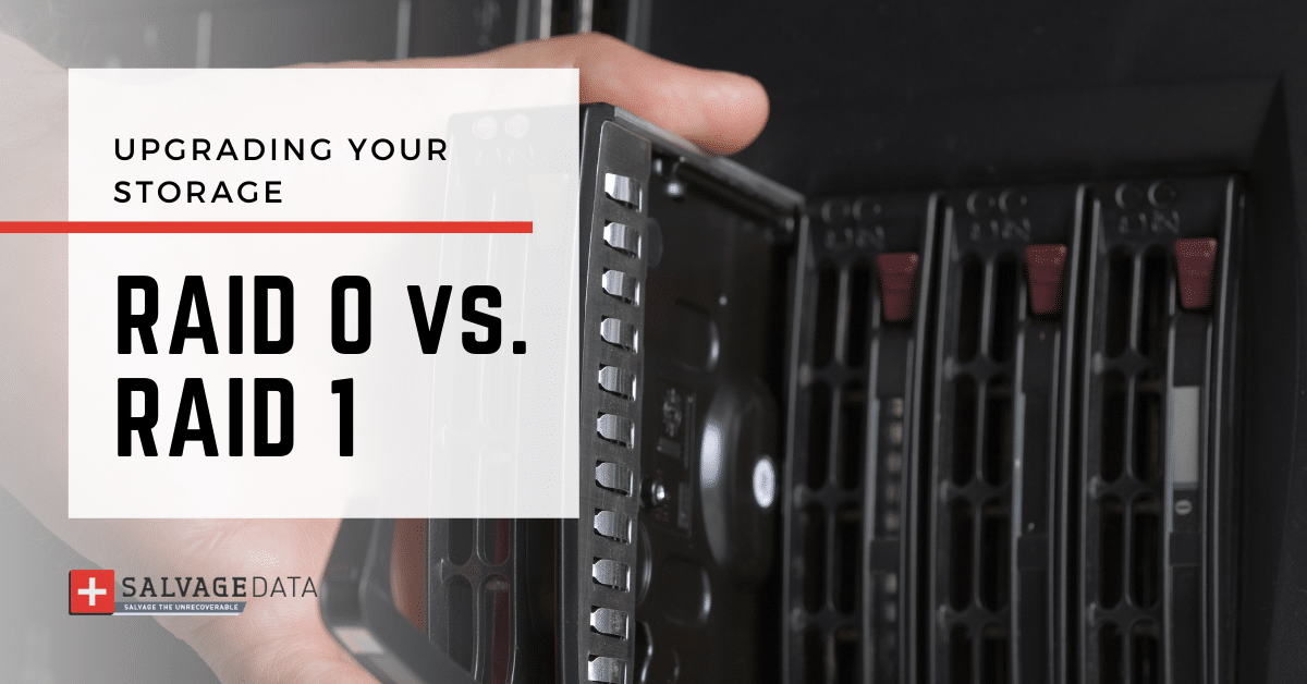 RAID 0 vs RAID 1：全面比较