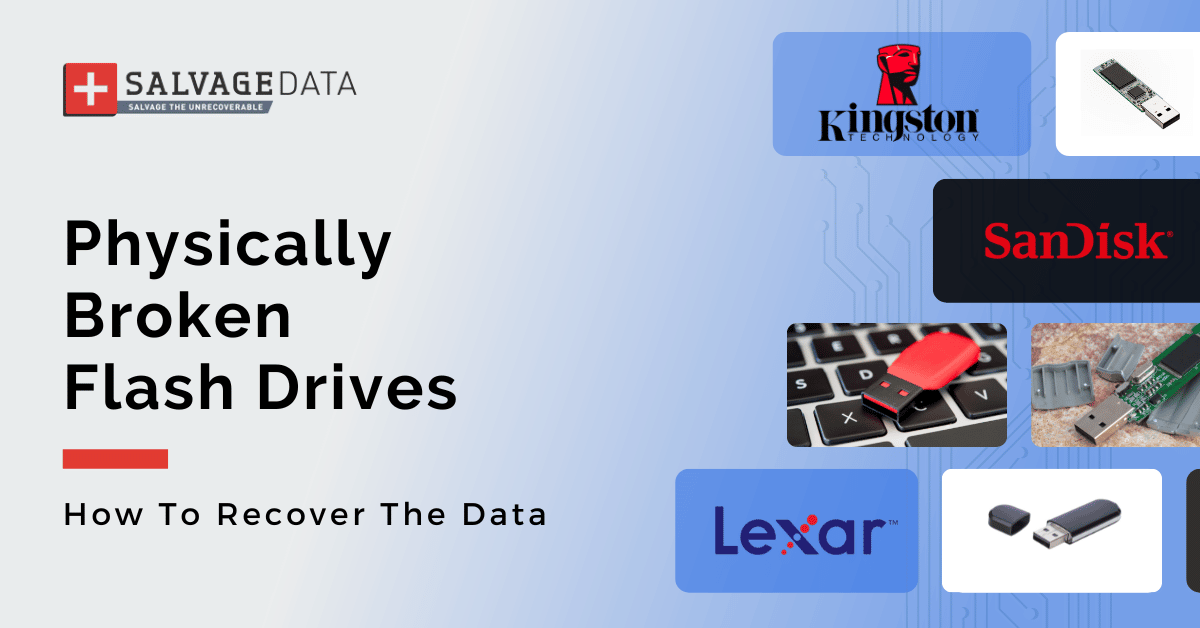 如何修复和从物理损坏的闪存驱动器中恢复数据