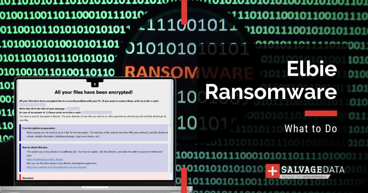 Elbie Ransomware：完整指南