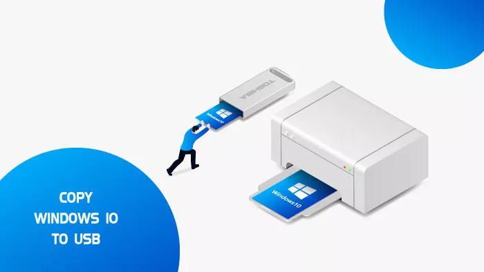 如何将现有的Windows 10复制到USB并使其可启动