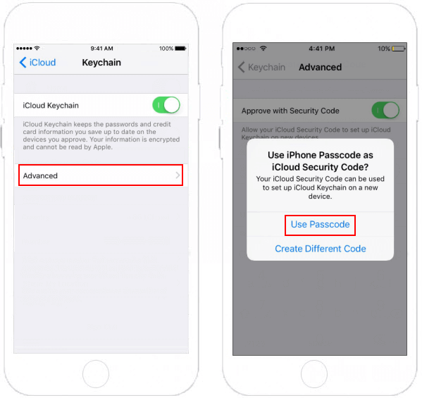 如何启用iCloud键链在Safari中保存密码