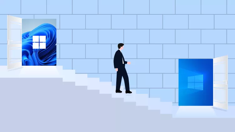 从Windows 11降级到Windows 10而不会丢失数据