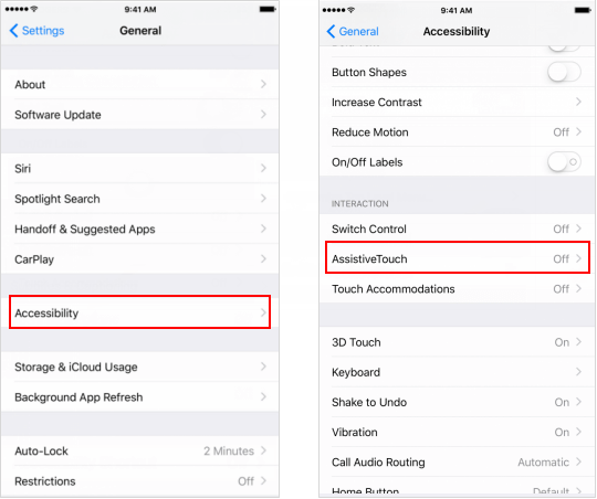 在iPhone/iPad中啟用輔助觸摸的3種方法