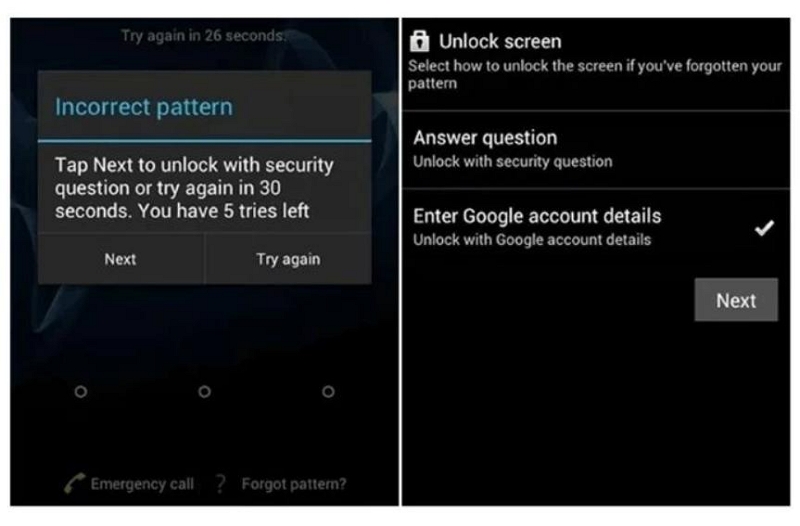 如何通过Google帐户解锁三星A32电话或平板电脑