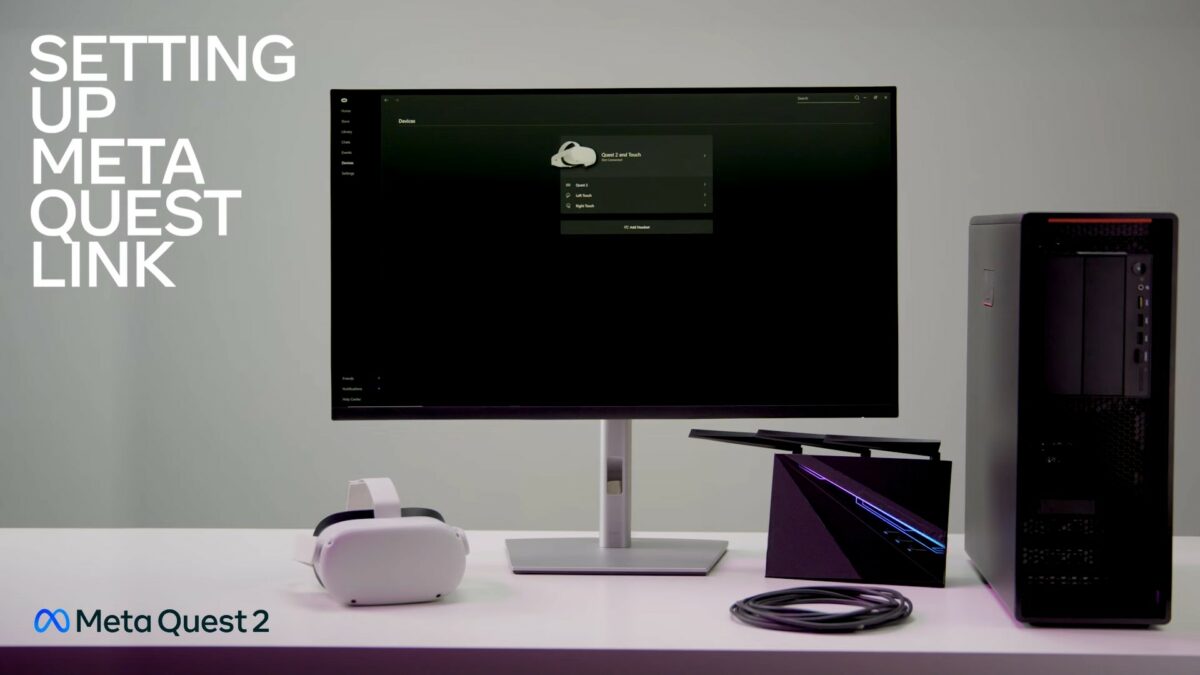 如何将meta Quest 2/pro连接到PC [USB和Wireless]