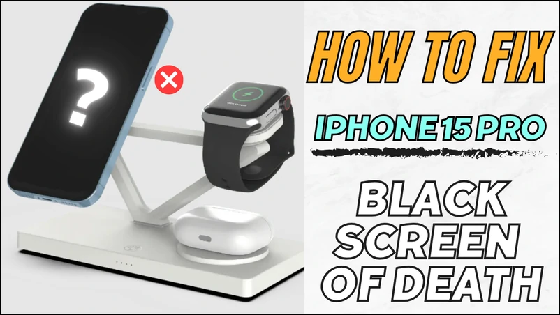 iPhone 15 Pro黑屏死亡？ 5個經過驗證的修復