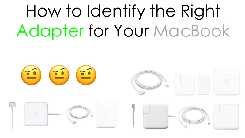 [插圖指南]如何識別MacBook的正確適配器