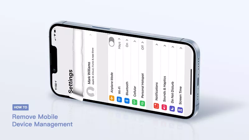 如何从iPhone中删除MDM（移动设备管理）？