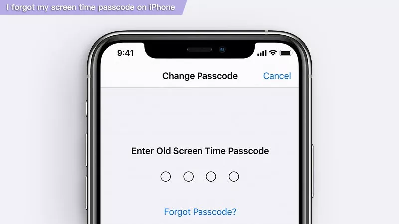 如何使用/不使用Apple ID重置屏幕時間密碼