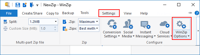 Winzip中的密码少于8个字符加密zip文件